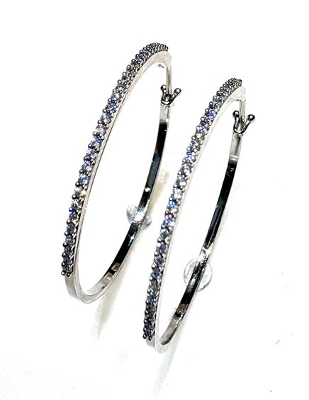 Ohrringe Sommer Dame Cerchi in Weißgold Cubic Zirconia CERCHI ZIRC S S/C 3.70 B - CERCHI ZIRC S S/C 3.70 B